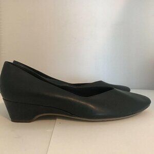 Womens Naturalizer Matte Black Wedge Heels Comfortable Size 10
